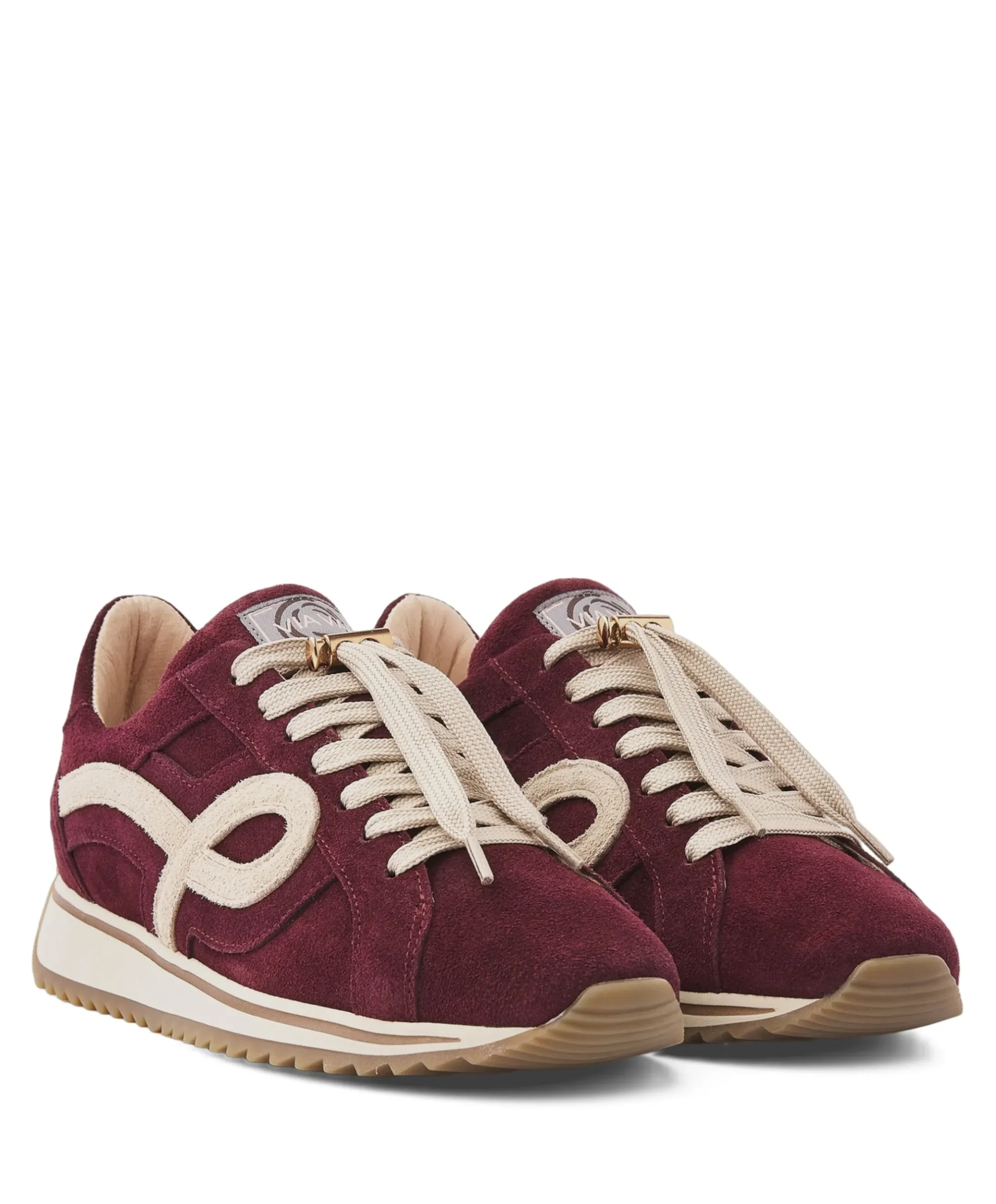 Mikki Eve dames sneakers bordeaux
