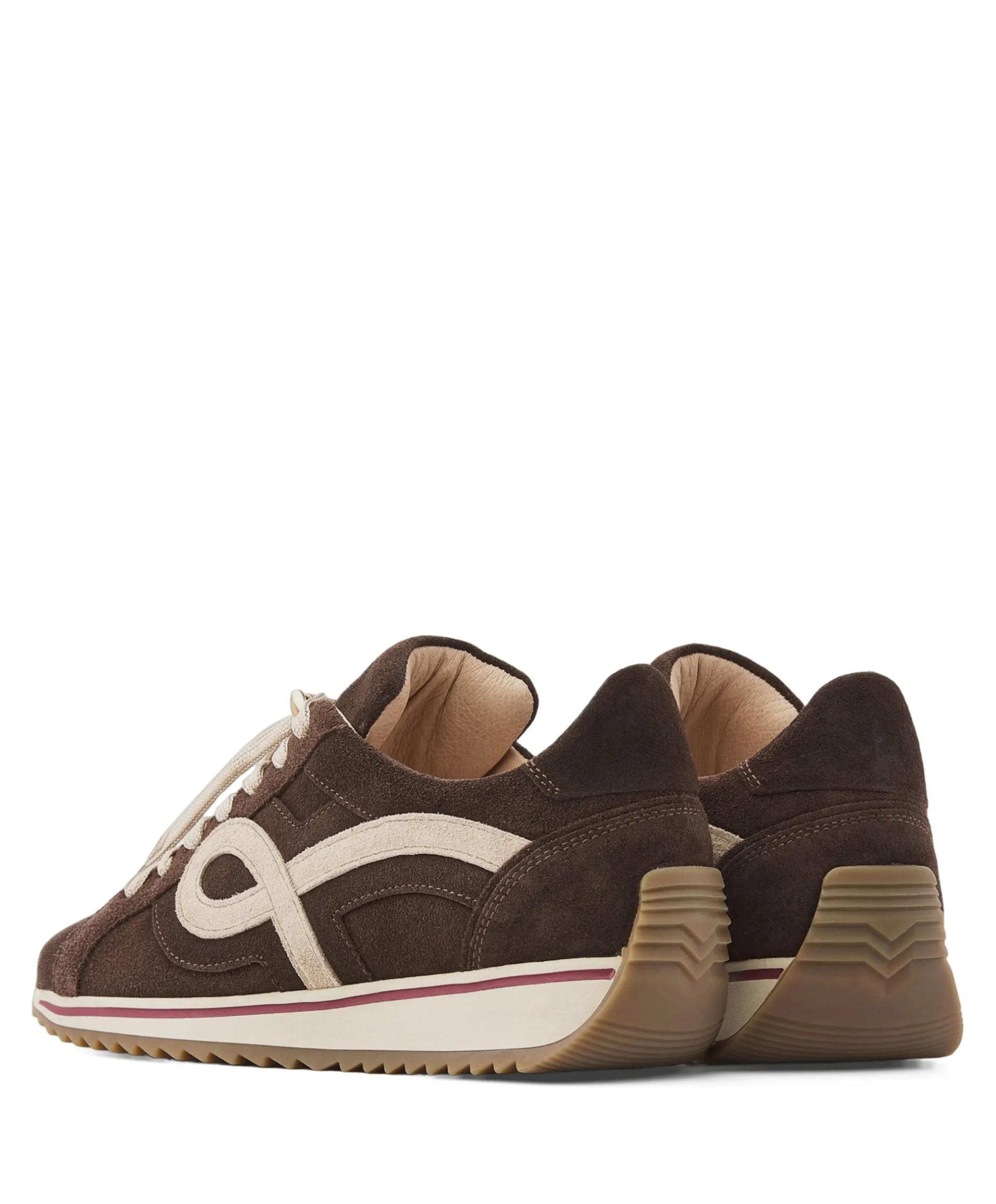 Mikki Eve dames sneakers bruin