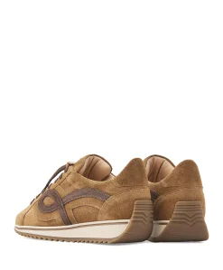 Mikki Eve dames sneakers bruin