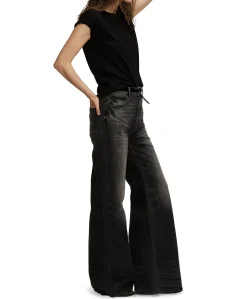 MIKU REIKO dames jeans grijs