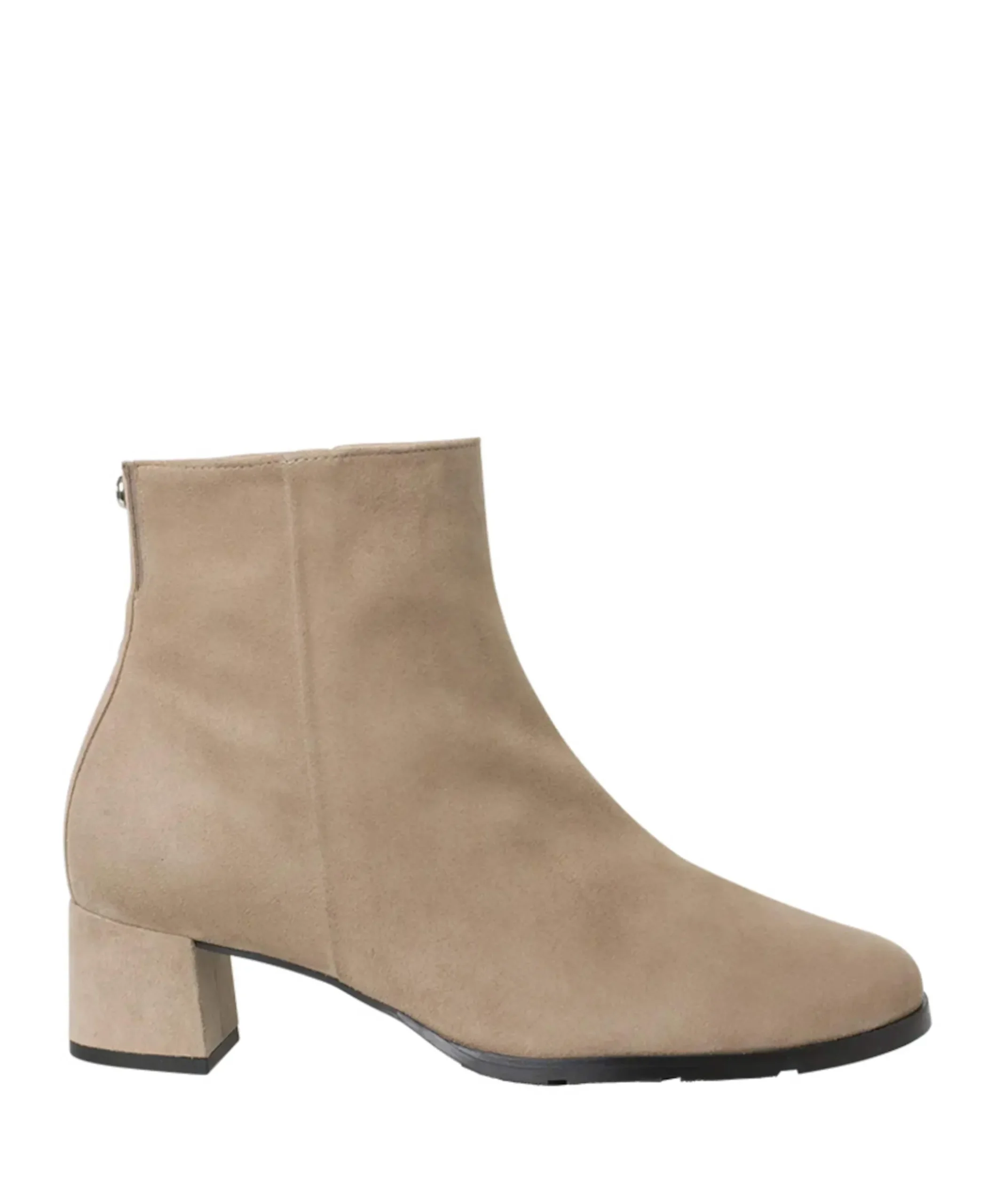 Milano dames enkellaarzen beige