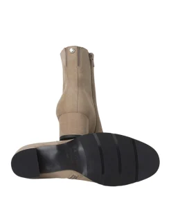 Milano dames enkellaarzen beige