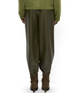 Minora barrel dames broek groen