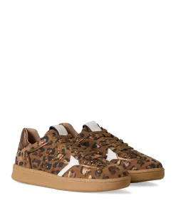 Mirabel dames sneakers bruin