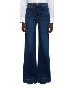 Modern Dojo dames jeans blauw