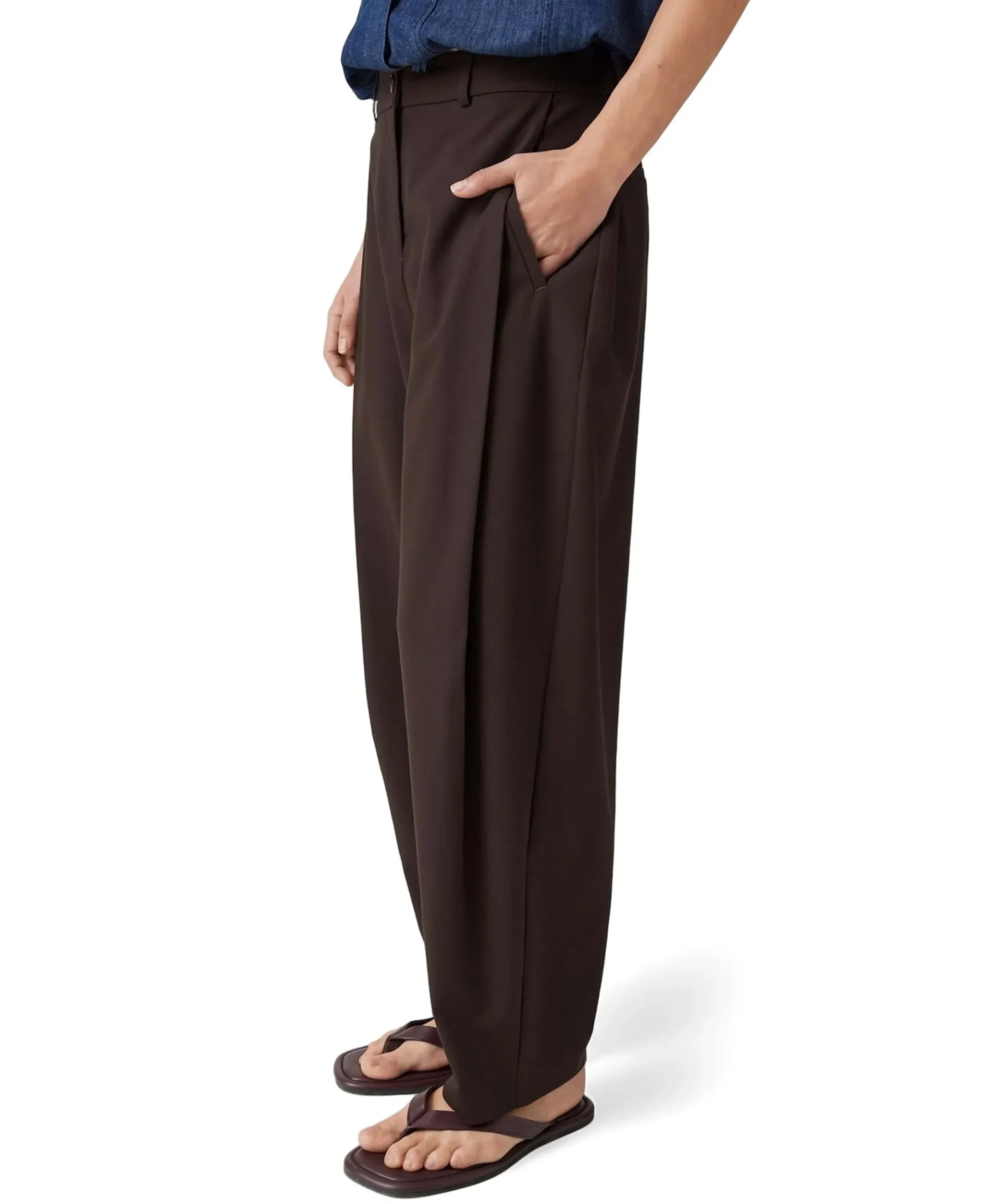Myhi dames broek bruin