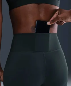 Nike One Seamless Front Women's Hig dames tights zwart