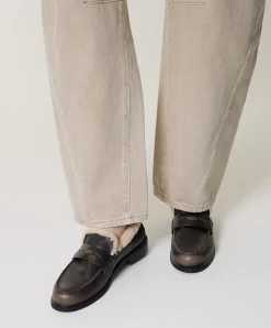 Noa dames loafers beige