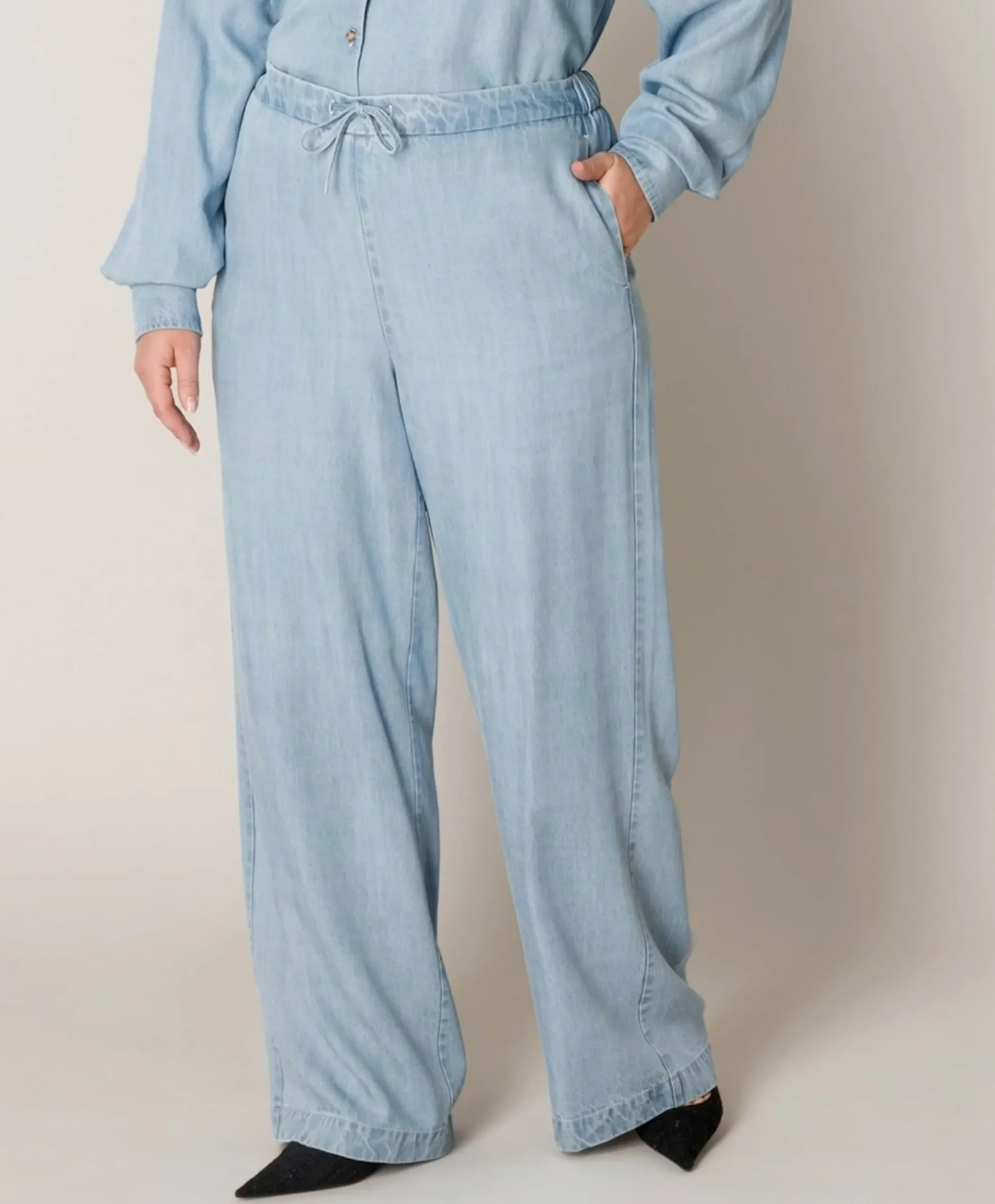 Noella dames broek blauw