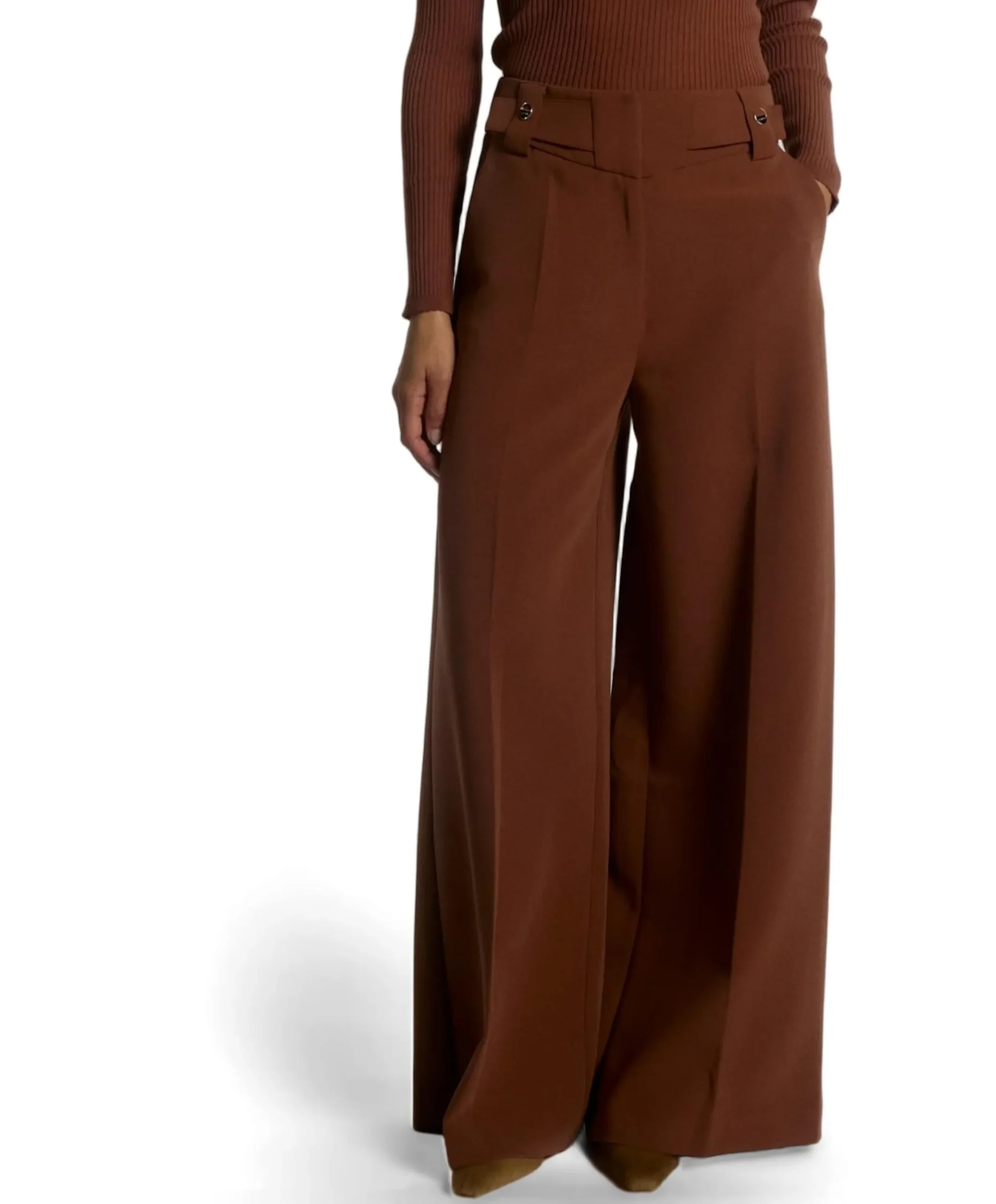NORE BUTTONS RPES 345 dames broek bruin