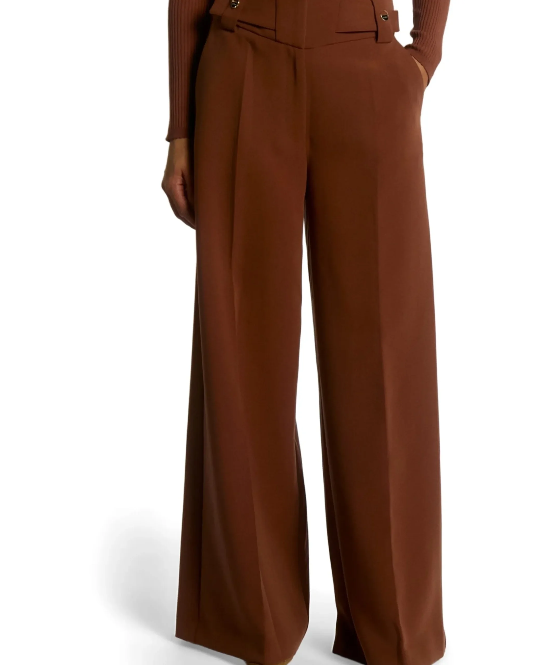 NORE BUTTONS RPES 345 dames broek bruin
