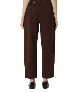 October dames broek bruin