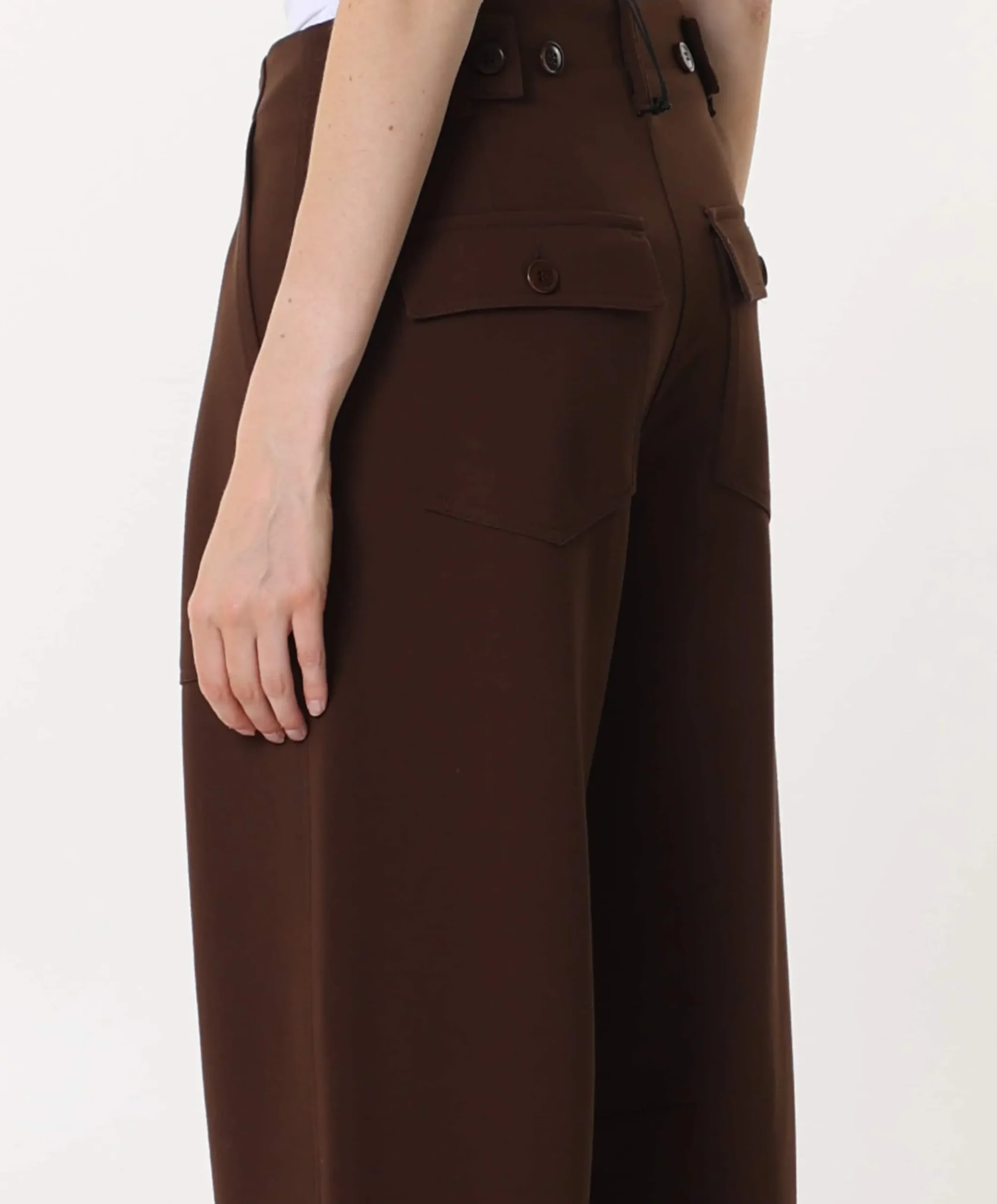 October dames broek bruin