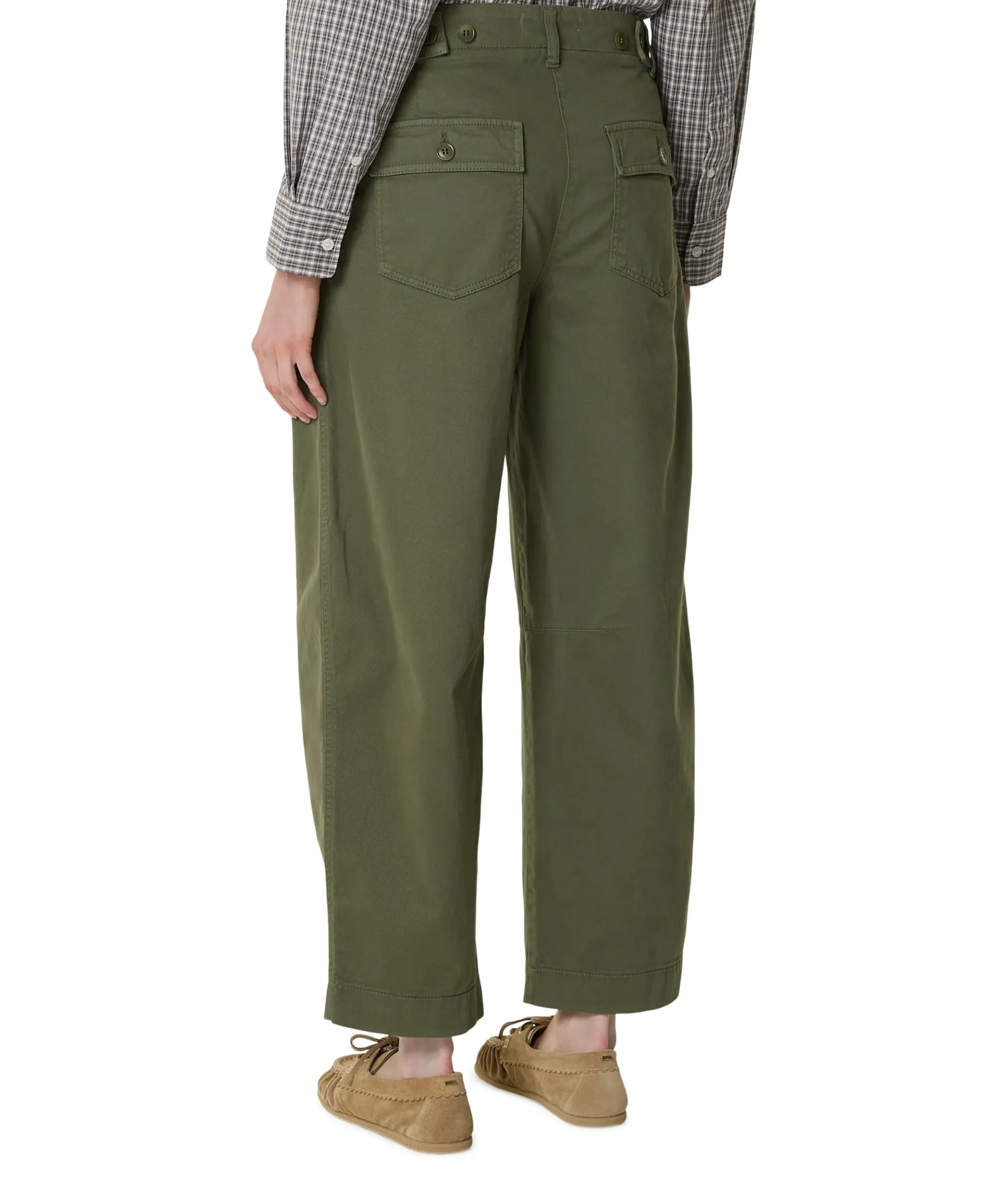 October dames broek groen