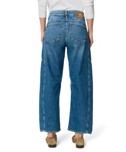 OHIO dames jeans blauw