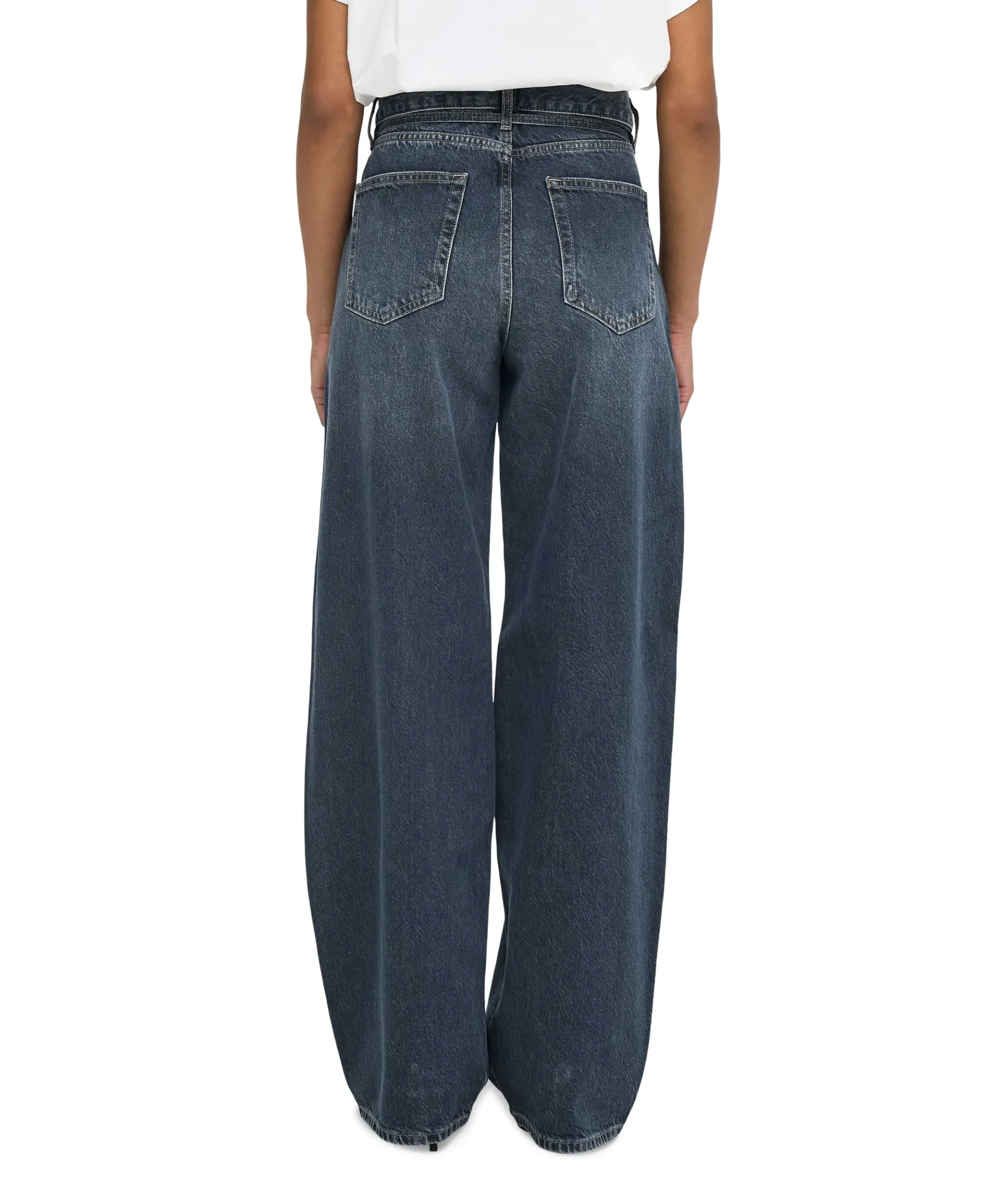 ONLGIANNA MW DOT003 NO dames jeans blauw