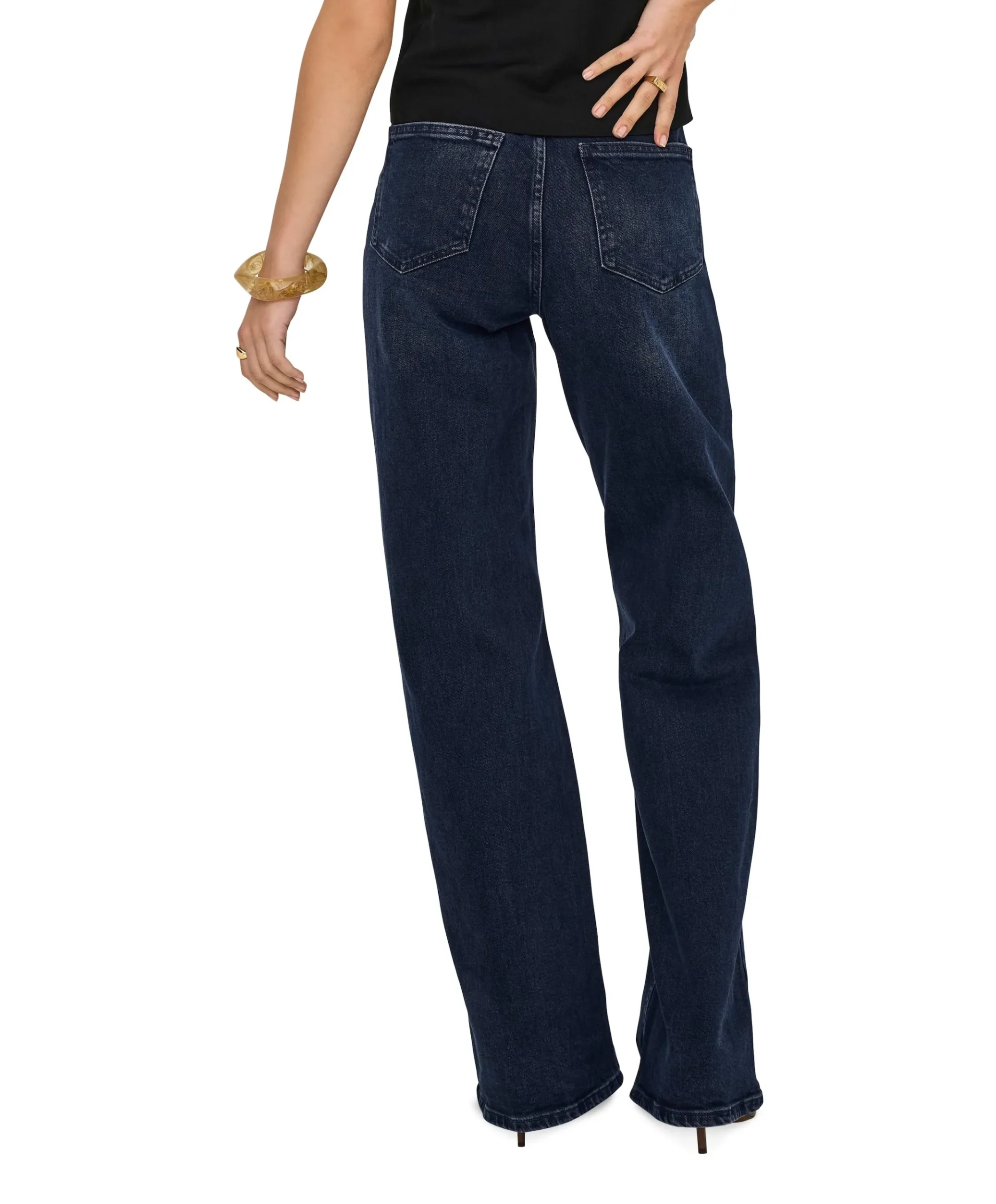ONLJUICY HW WIDE DNM REA929 NOOS dames jeans blauw