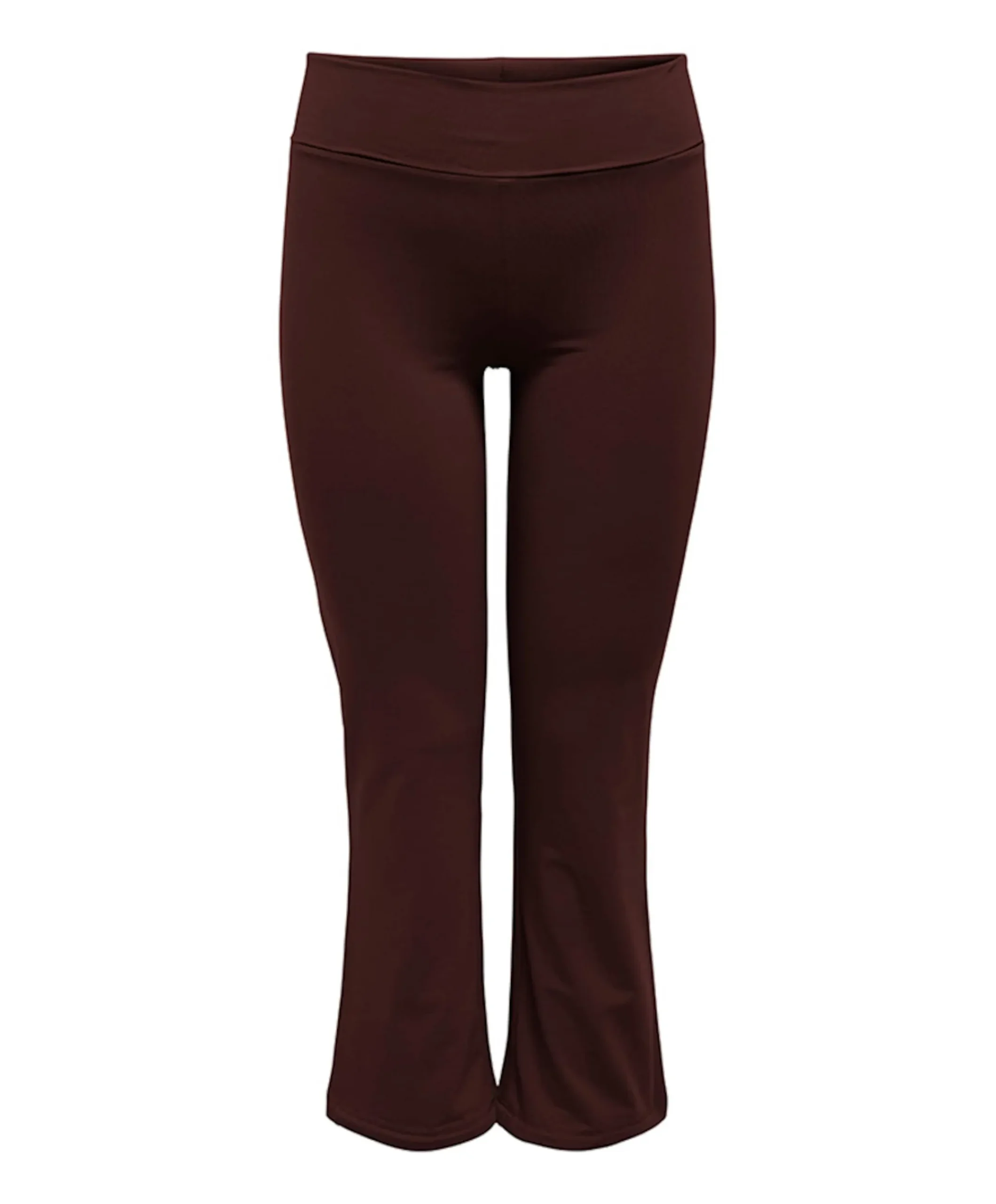 ONPFOLD MW JAZZ NOOS dames plussize trainingsbroek bruin