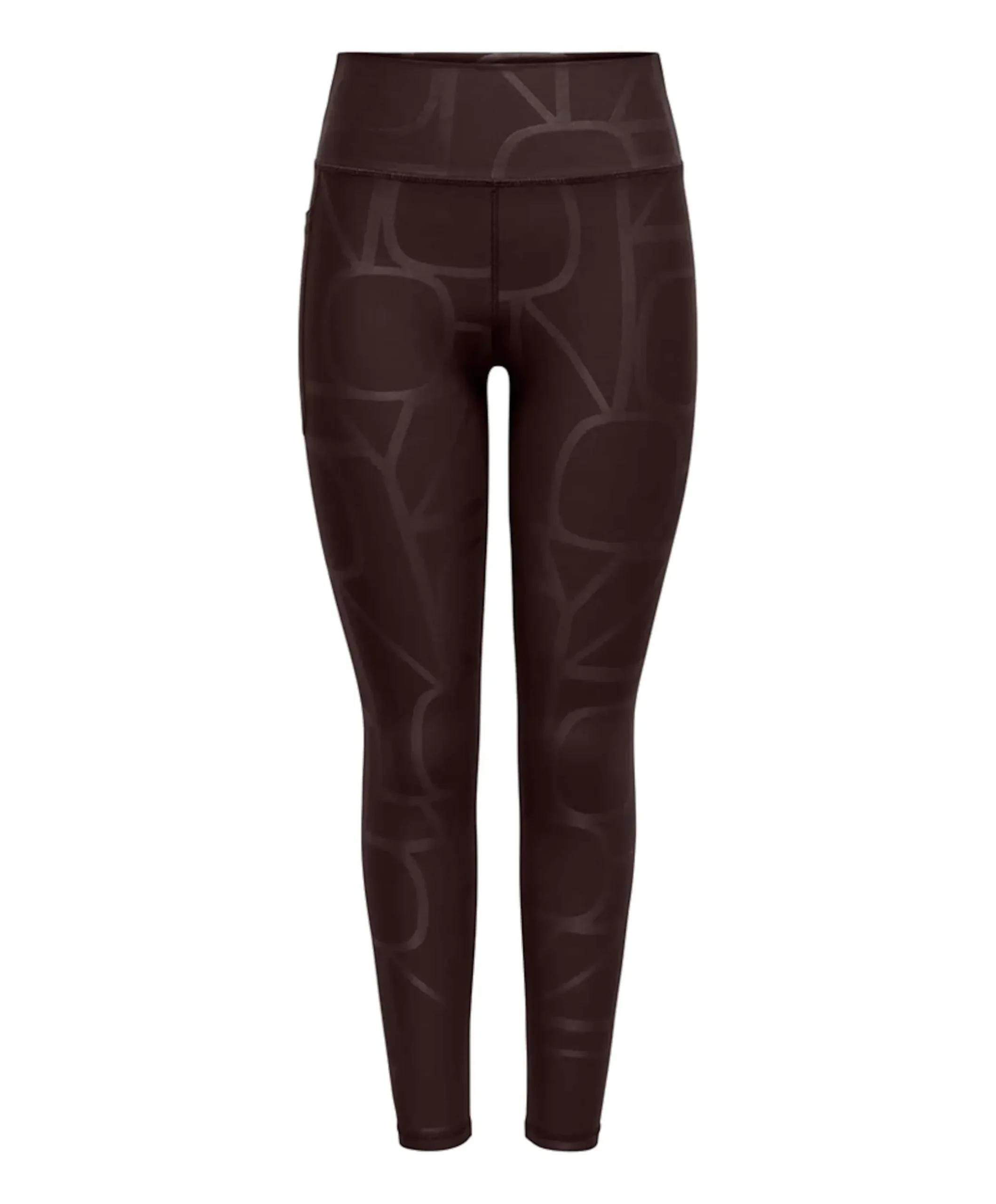 ONPFONT-2 LOGO HW PCK tights NOOS dames tights bruin