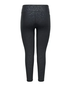 ONPJAM-2-LEE HW AOP PCK dames plussize tights zwart
