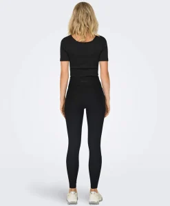 ONPJANA HW TRAINING tights dames tights zwart