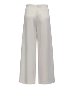 ONPLOUNGE LIFE HW WIDE SWT PNT NOOS broek beige