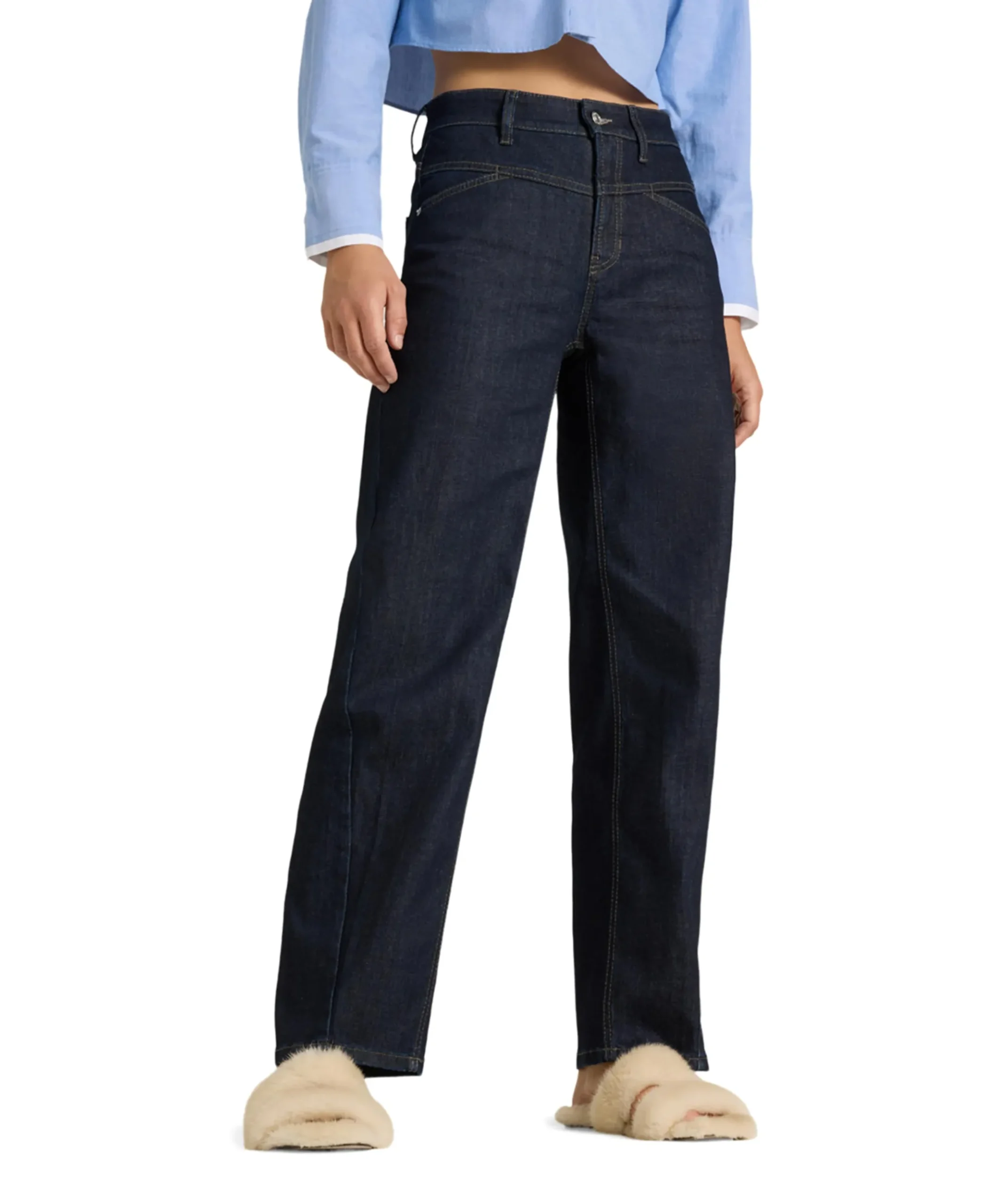 Ornella dames jeans blauw