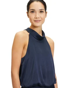 Overall dames jumpsuit blauw