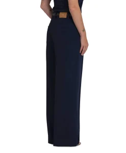 Ozias dames broek blauw