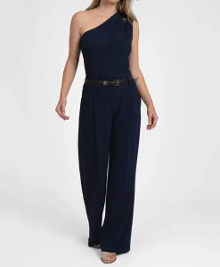 Ozias dames broek blauw