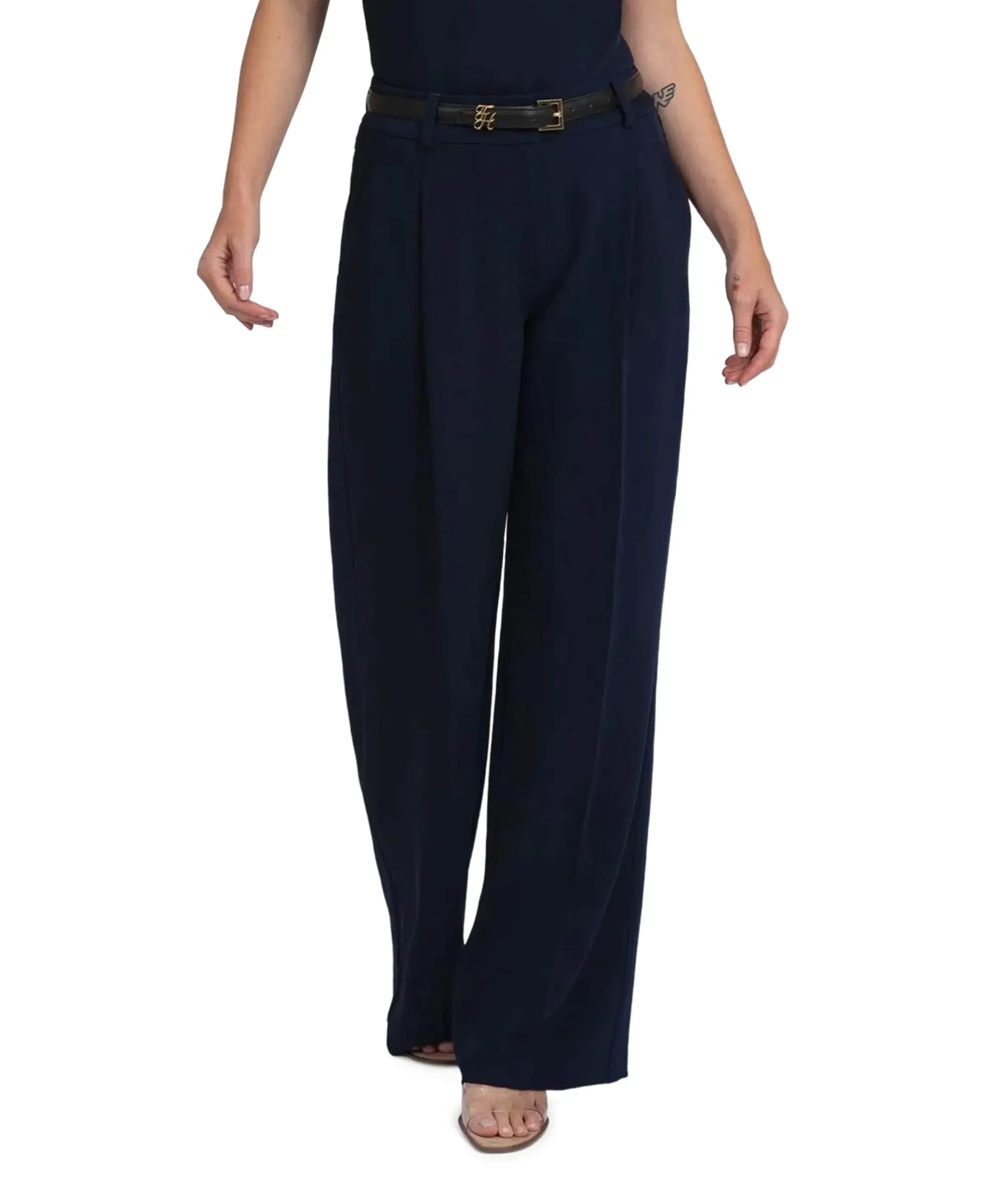 Ozias dames broek blauw