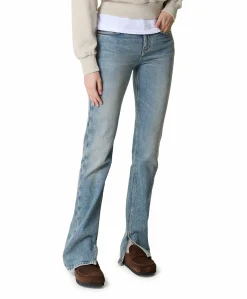 Page Rafter + Destroy dames jeans blauw