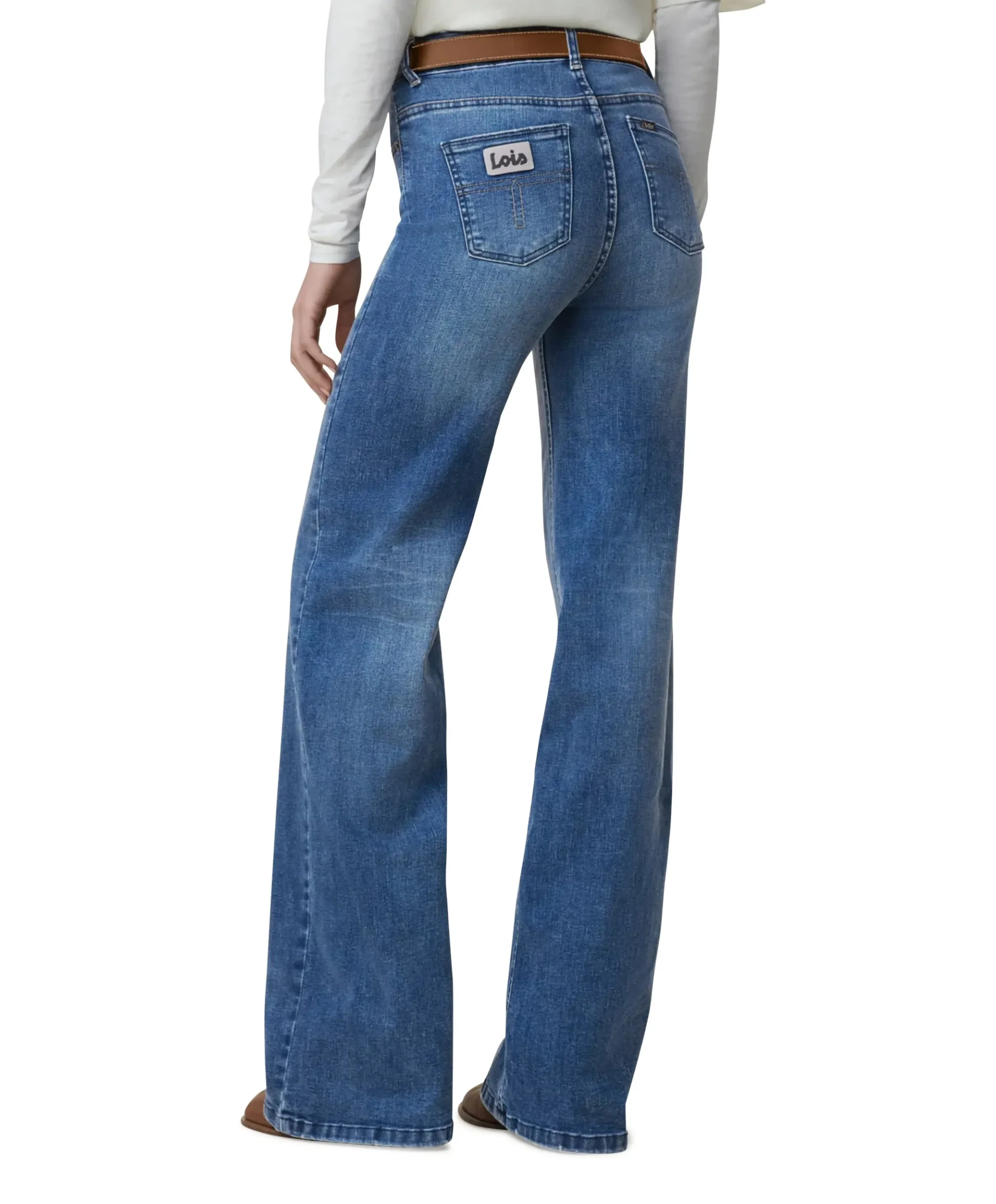 Palazzo 5374 Re Ram Cobalt dames jeans blauw