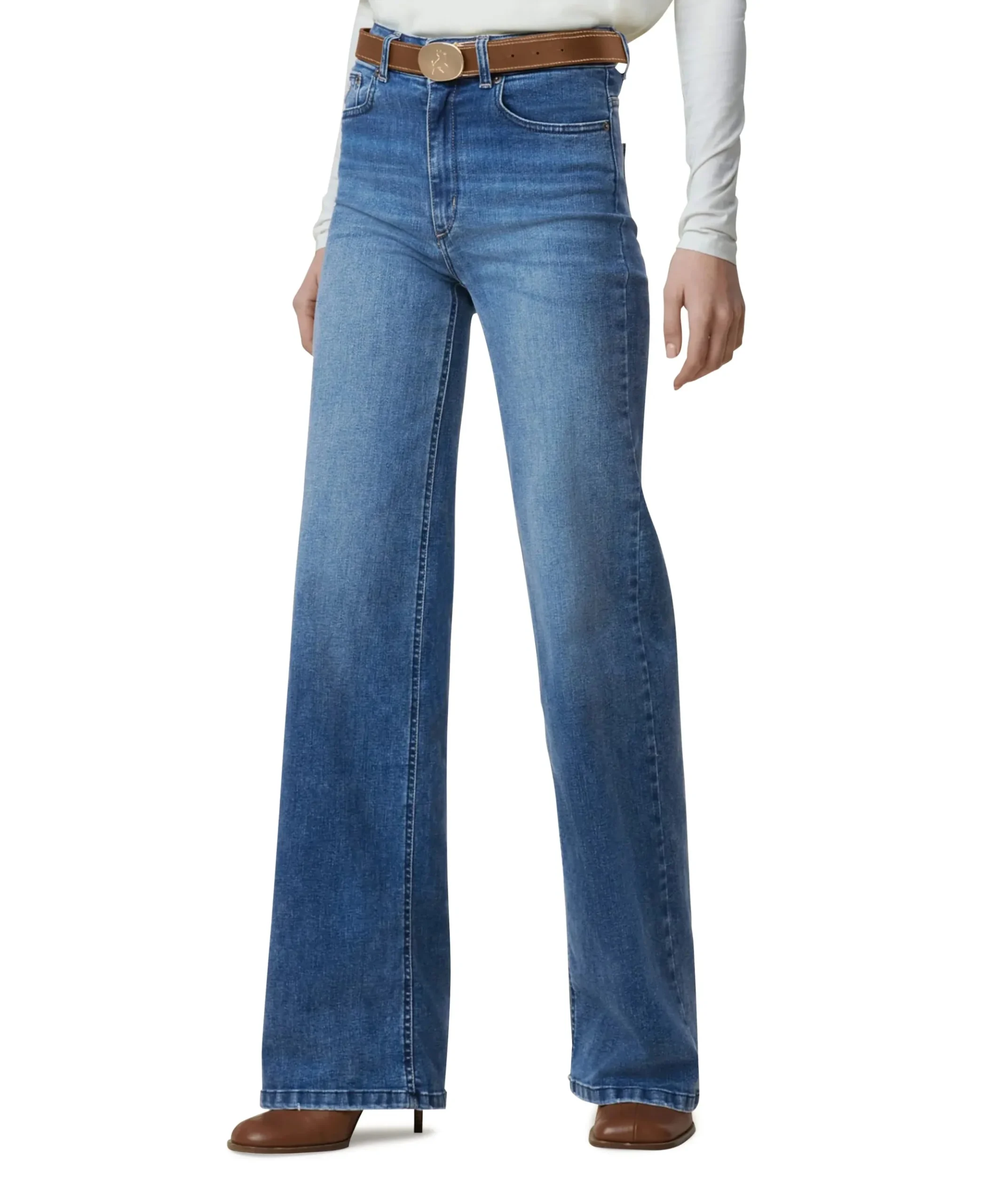 Palazzo 5374 Re Ram Cobalt dames jeans blauw