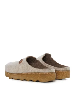 pantoffels beige