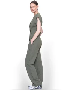 pants dames broek groen