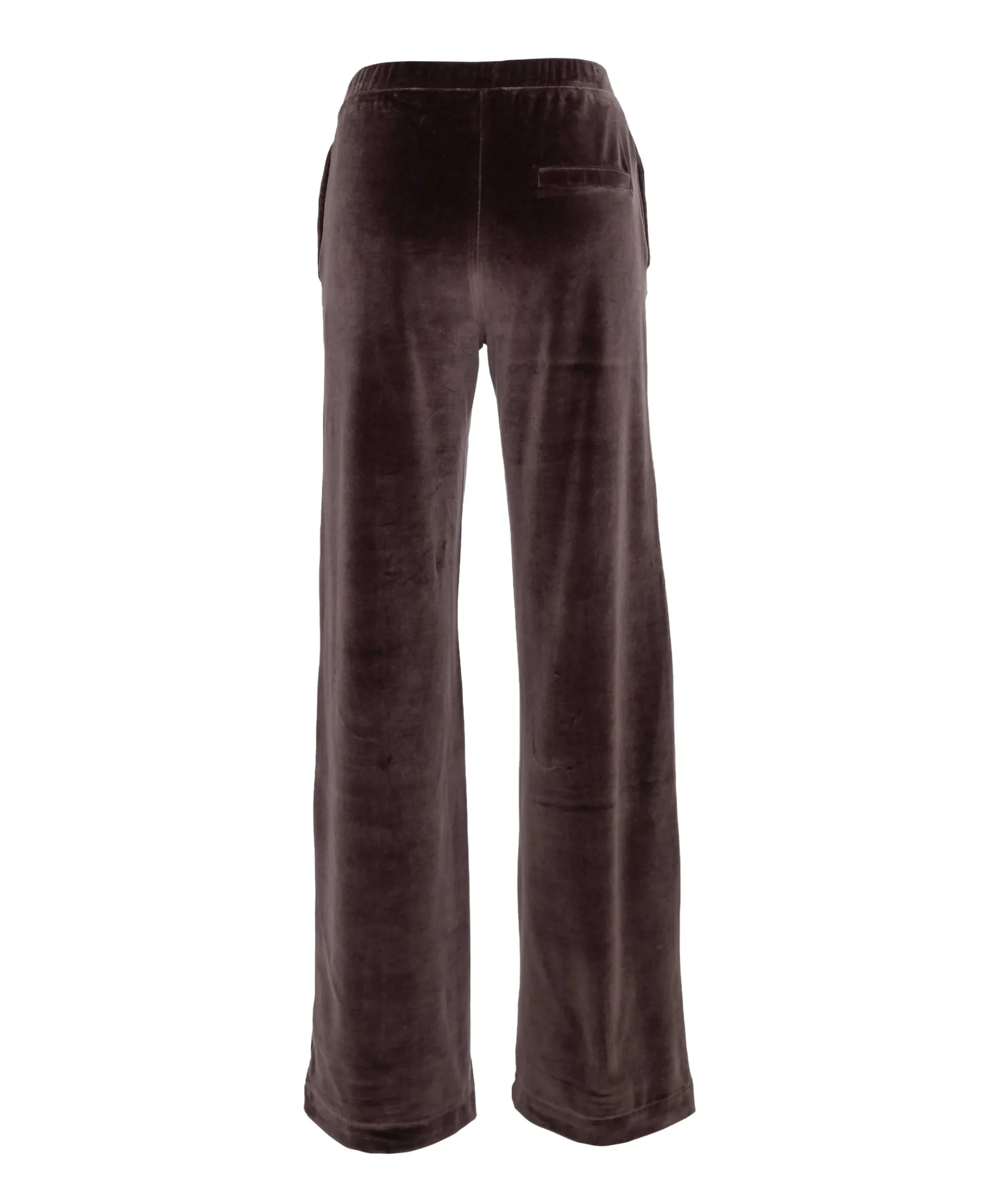 Pants Velour dames broek bruin