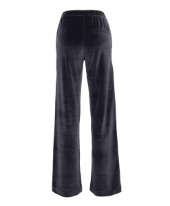 Pants Velour dames broek grijs