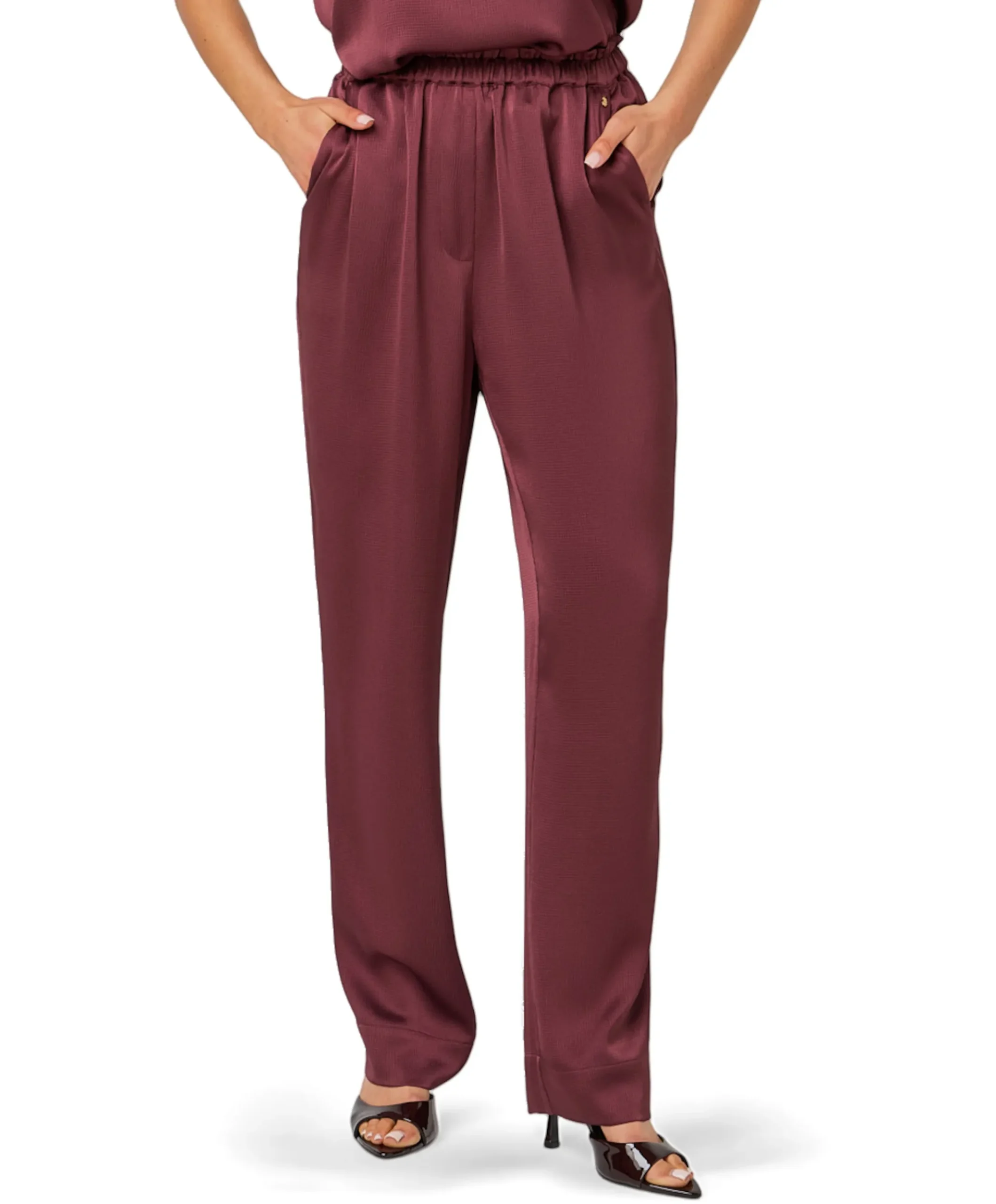 Panyn dames broek bordeaux