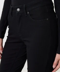 Paris flared jeans zwart
