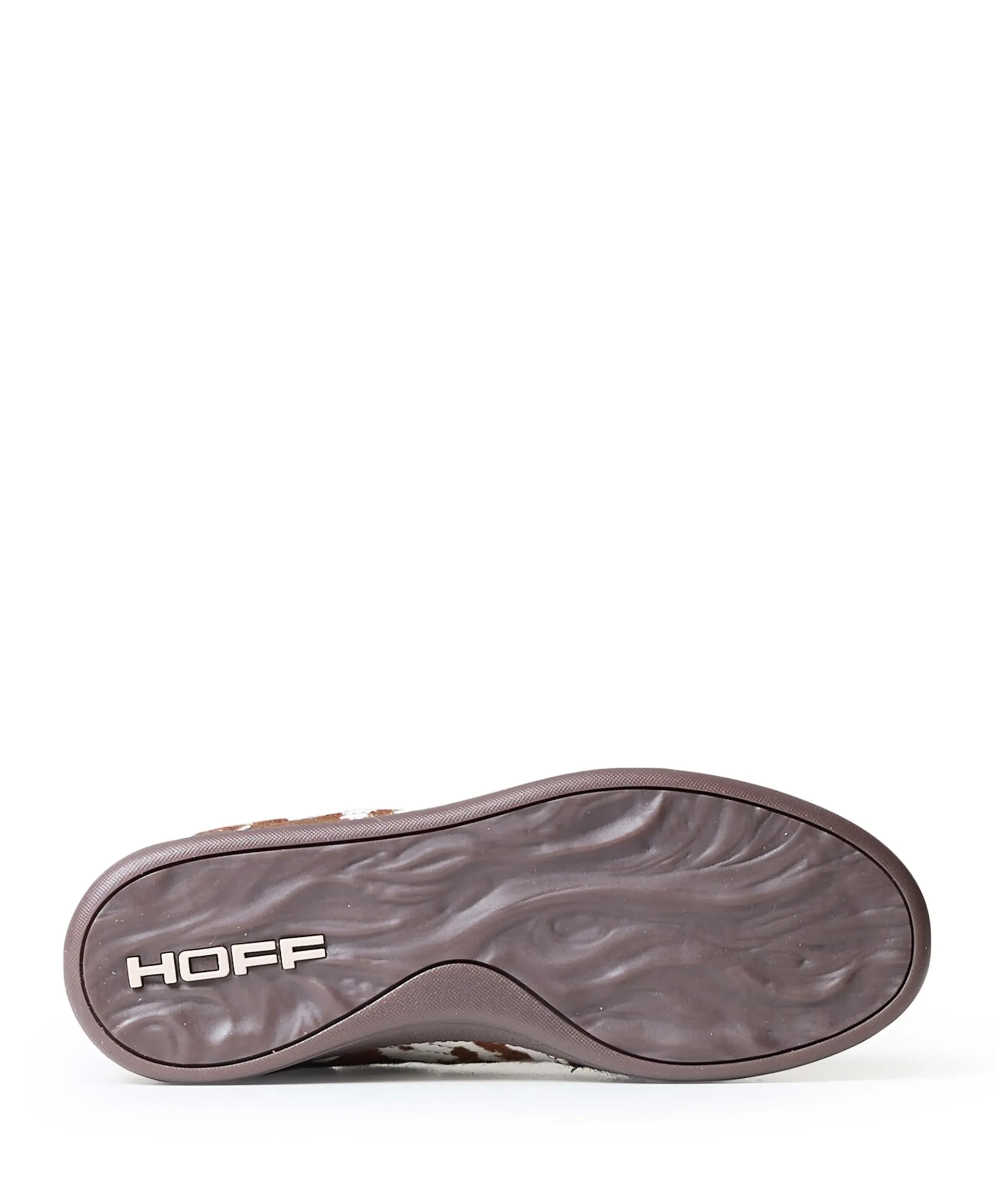 PARK PRINT dames sneakers bruin