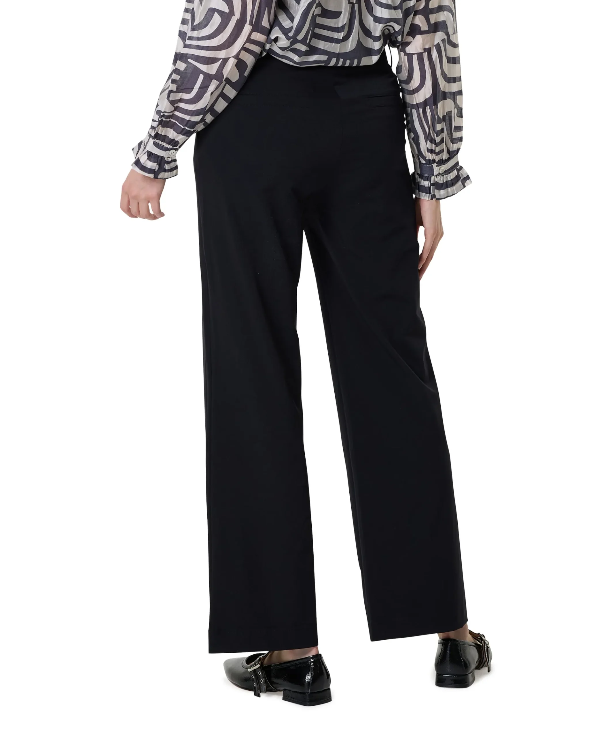 PATRICE SHORT LENGTH TRAVEL broek zwart