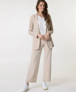 PATRICE SHORT LENGTH TRAVEL broek beige