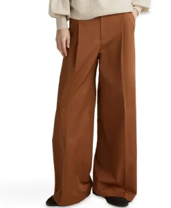 PAWELA dames pantalon bruin