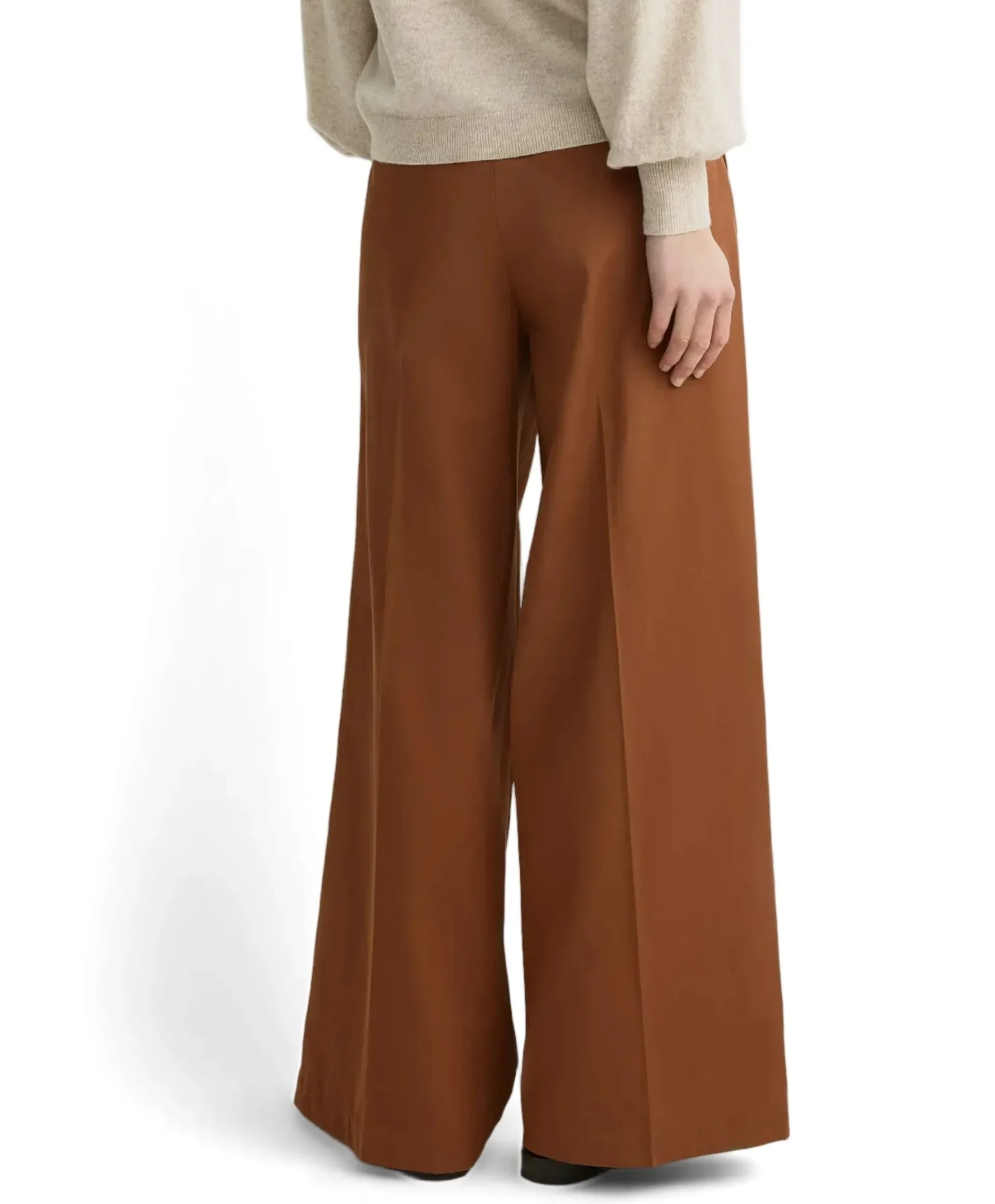 PAWELA dames pantalon bruin