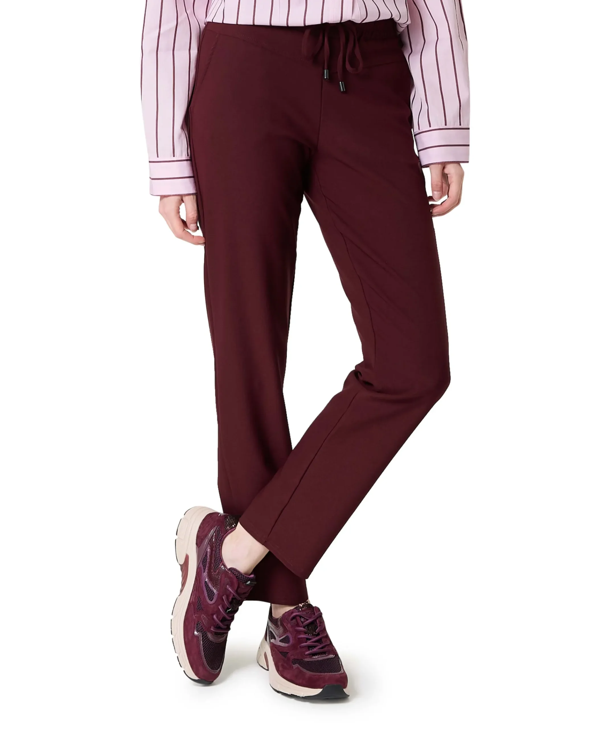 PENNY HEAVY TRAVEL dames broek bordeaux