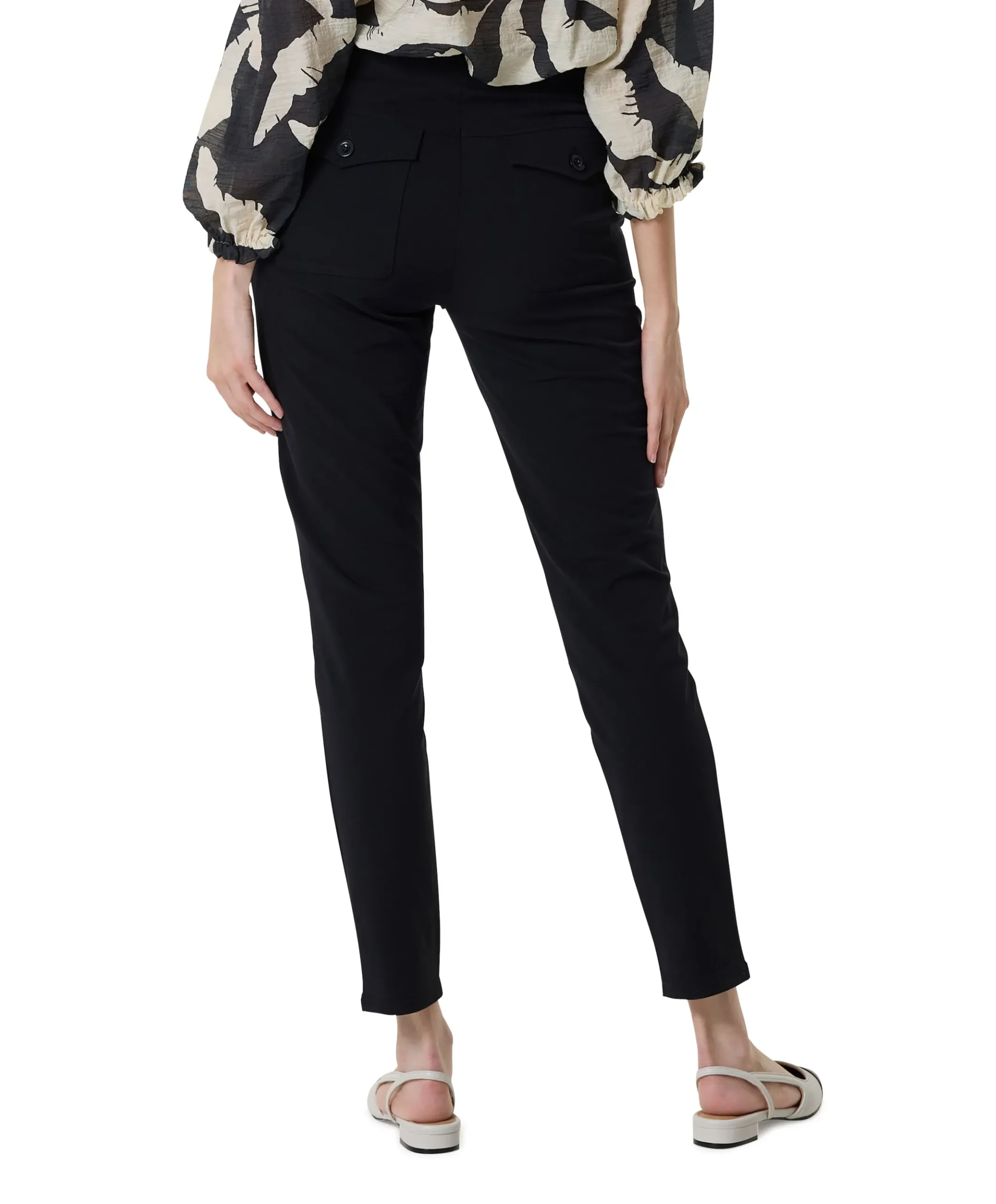 PENNY SHORT LENGTH TRAVEL broek zwart