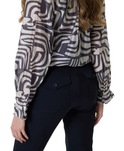 PENNY SHORT LENGTH TRAVEL broek blauw
