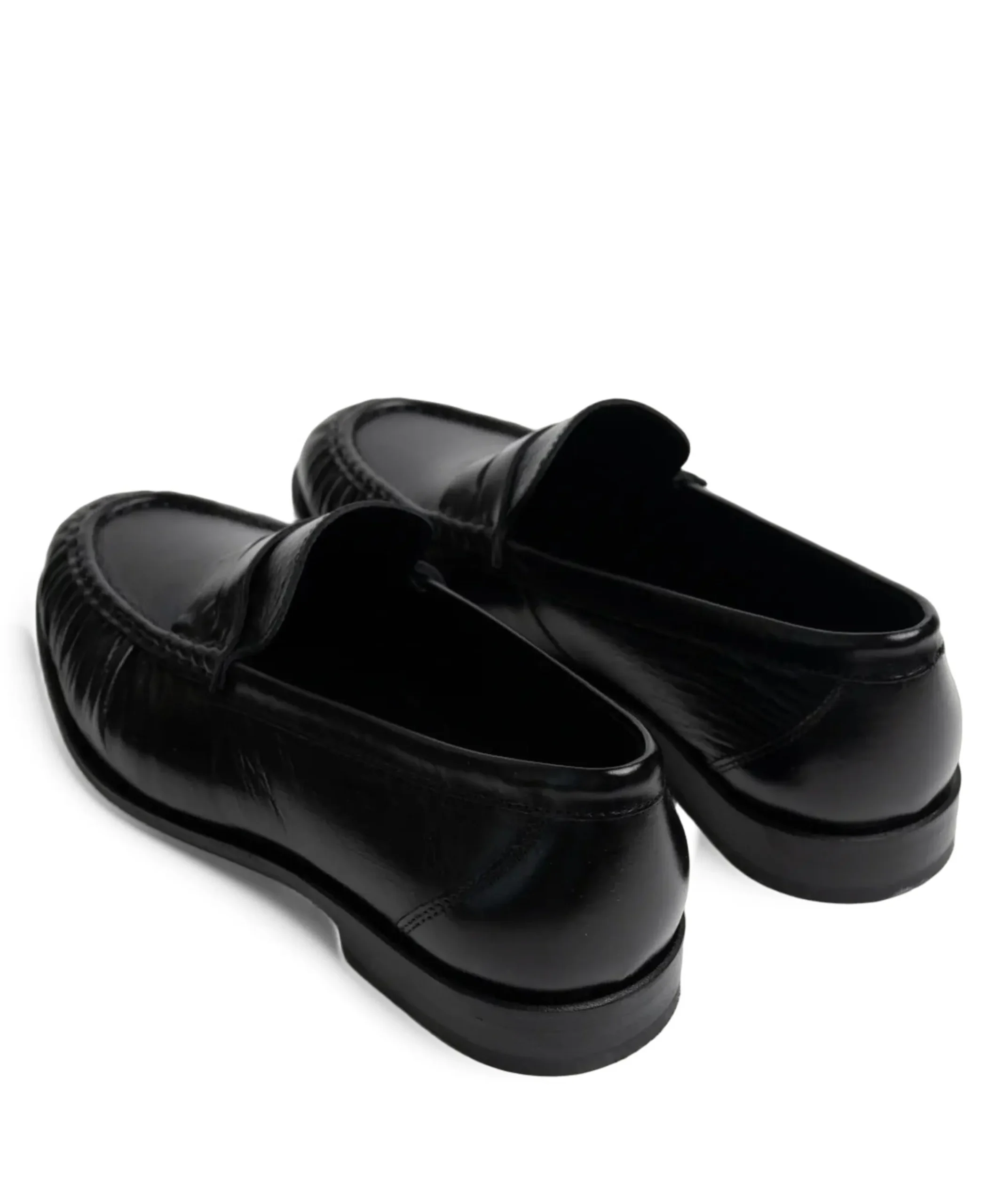 Penny Wrinkle dames loafers zwart