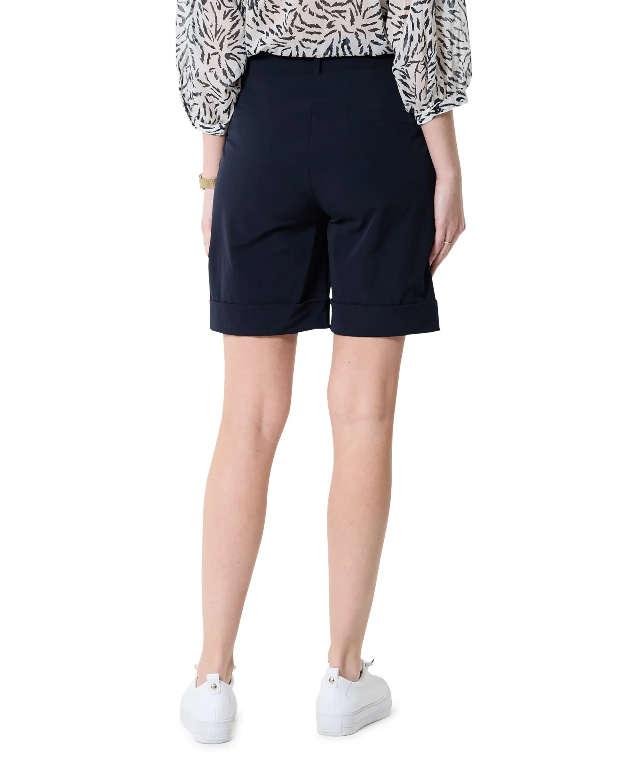 PHILIS TRAVEL korte broek blauw